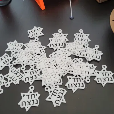 Móc khóa ủng hộ Israel Yahad Nenatseah - יחד ננצח