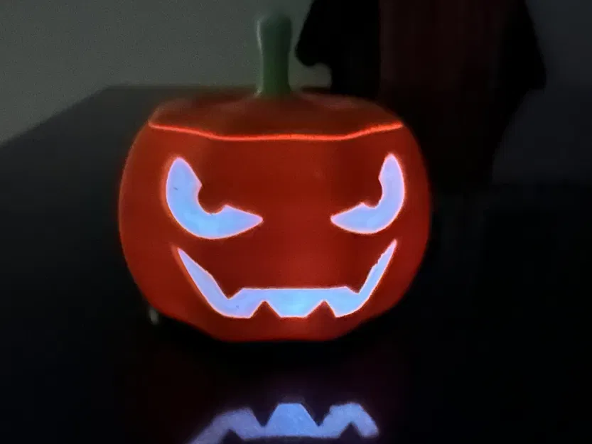 Đèn bí ngô Halloween cho ánh sáng đen hoặc nến - Image 1