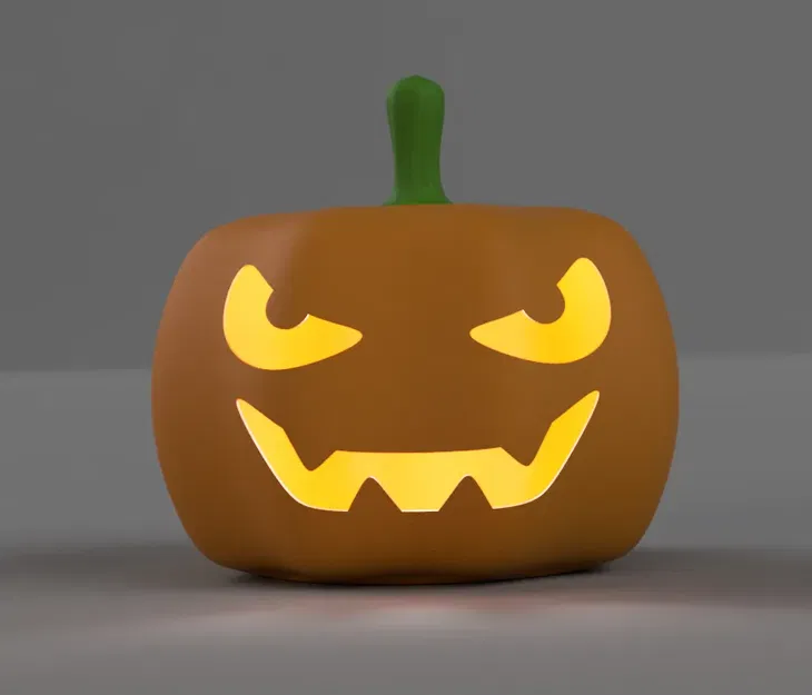 Đèn bí ngô Halloween cho ánh sáng đen hoặc nến - Image 4