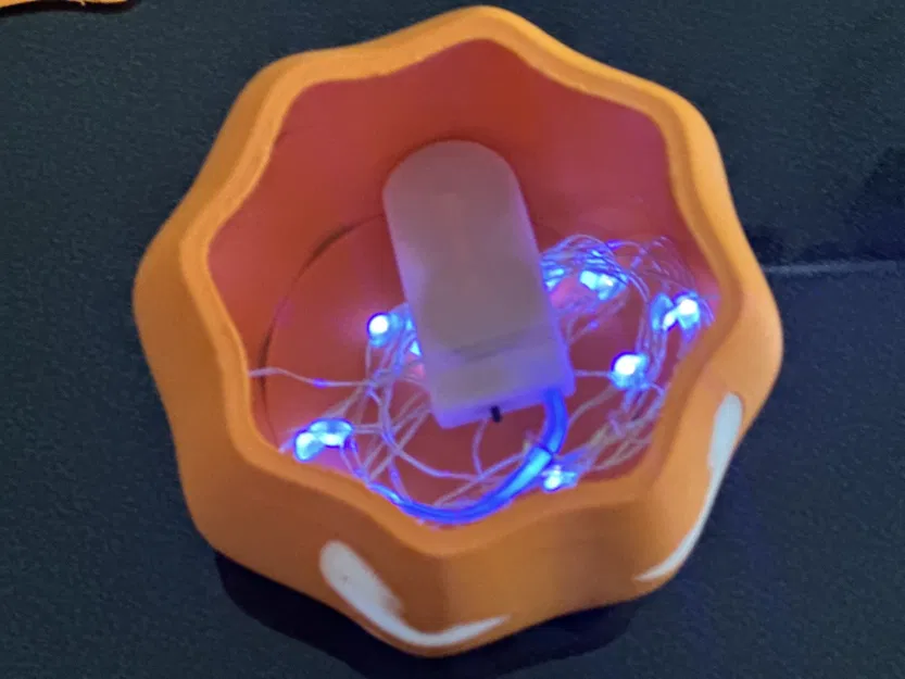 Đèn bí ngô Halloween cho ánh sáng đen hoặc nến - Image 6