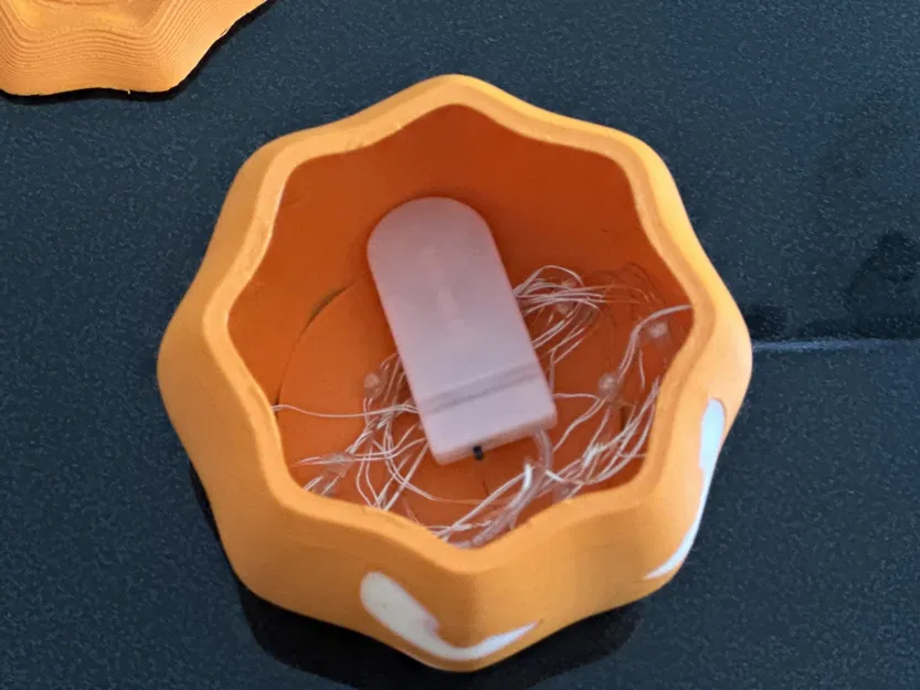 Đèn bí ngô Halloween cho ánh sáng đen hoặc nến - Image 7