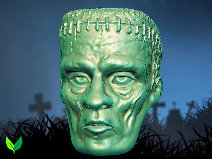 Nhẫn quái vật Frankenstein – phụ kiện Halloween đáng sợ - Image 1