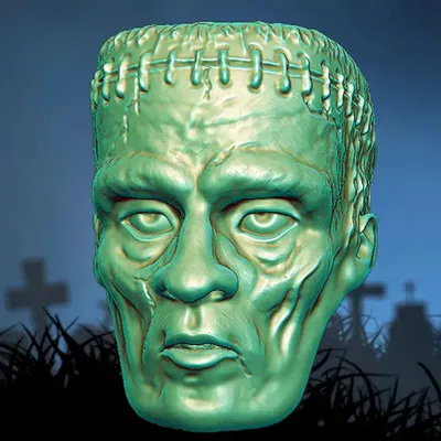 Nhẫn quái vật Frankenstein – phụ kiện Halloween đáng sợ