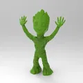 Nhân vật Baby Groot giơ tay lên trời - Thumbnail 4