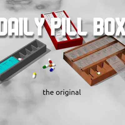 Hộp đựng thuốc uống hàng ngày