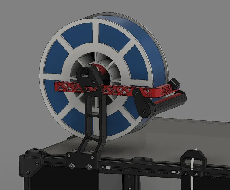 Giá Đỡ Cuộn Dây Phía Trên Voron Chống Rối Có Dẫn Hướng PTFE - Image 1