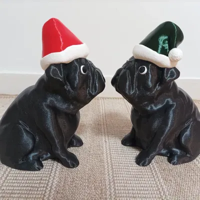 Chó Buddy của Josef Prusa đội mũ Santa