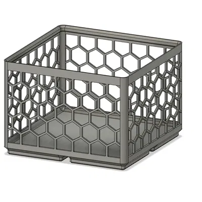 Thùng Hex Gridfinity 2x2x6 tùy chỉnh theo nhu cầu