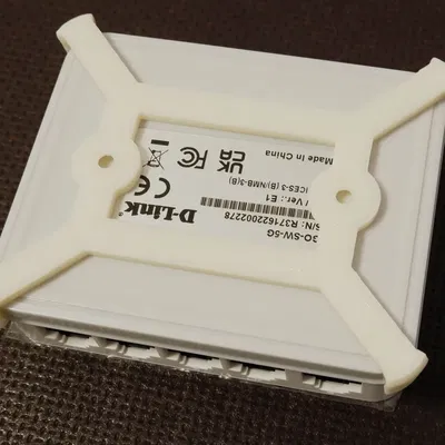 Giá đỡ tường tối giản cho switch D-Link GO-SW-5G