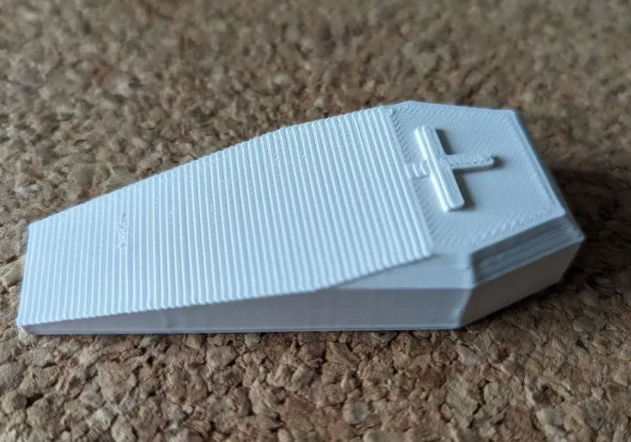 Giá đỡ cửa hình quan tài cho mùa Halloween - Image 1