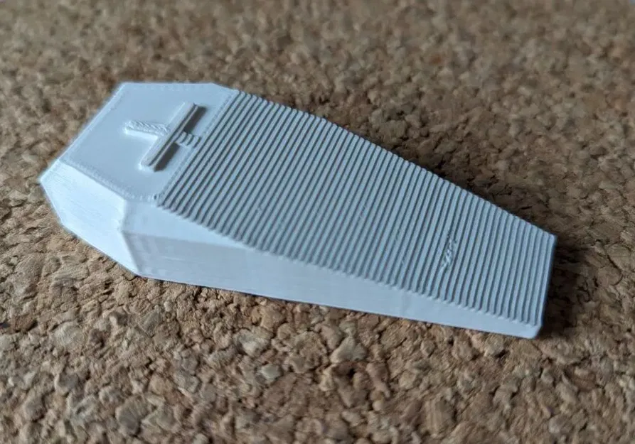 Giá đỡ cửa hình quan tài cho mùa Halloween - Image 2