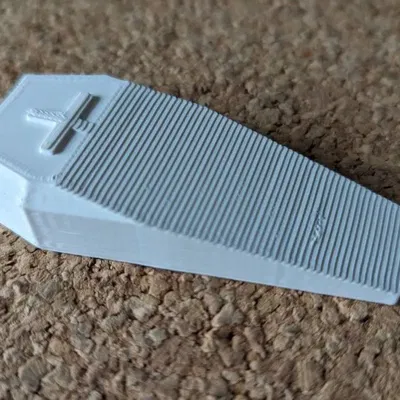 Giá đỡ cửa hình quan tài cho mùa Halloween