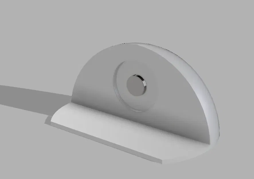 Chặn cửa với nam châm giữ cửa mở - Image 1