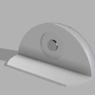 Chặn cửa với nam châm giữ cửa mở