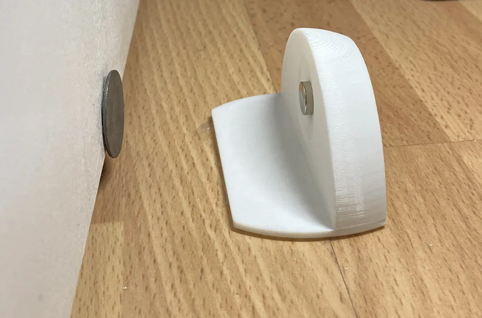 Chặn cửa với nam châm giữ cửa mở - Image 8