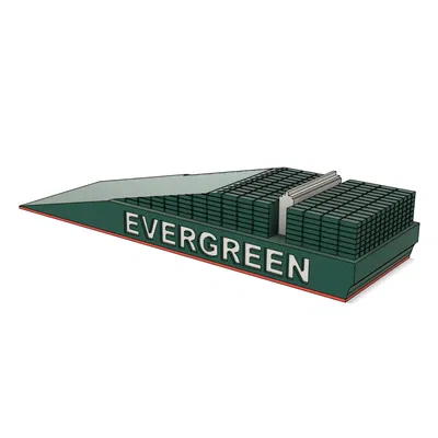 Đế chặn cửa Ever Given độc đáo từ công nghệ in 3D