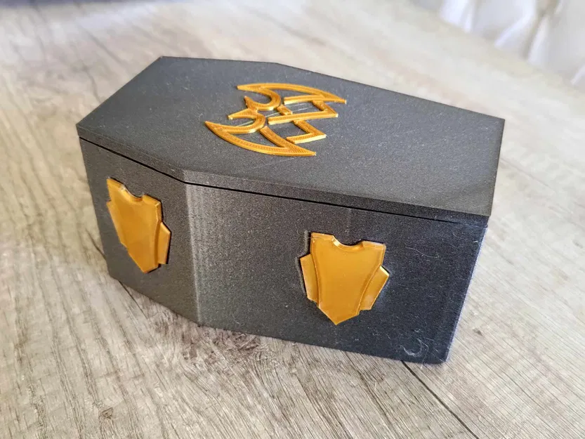 Hộp đựng kẹo hình quan tài ma cà rồng - Image 1