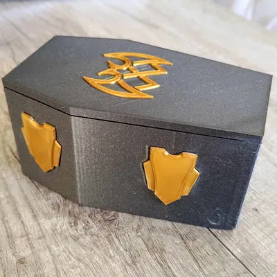 Hộp đựng kẹo hình quan tài ma cà rồng