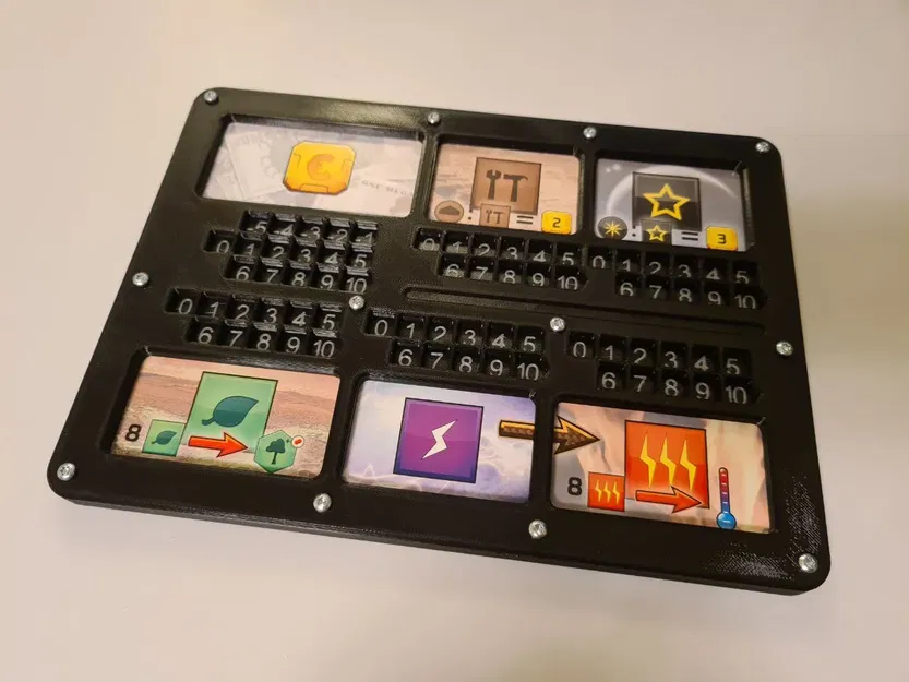 Cải tiến bảng điều khiển Terraforming Mars bằng mô hình giấy - Image 1