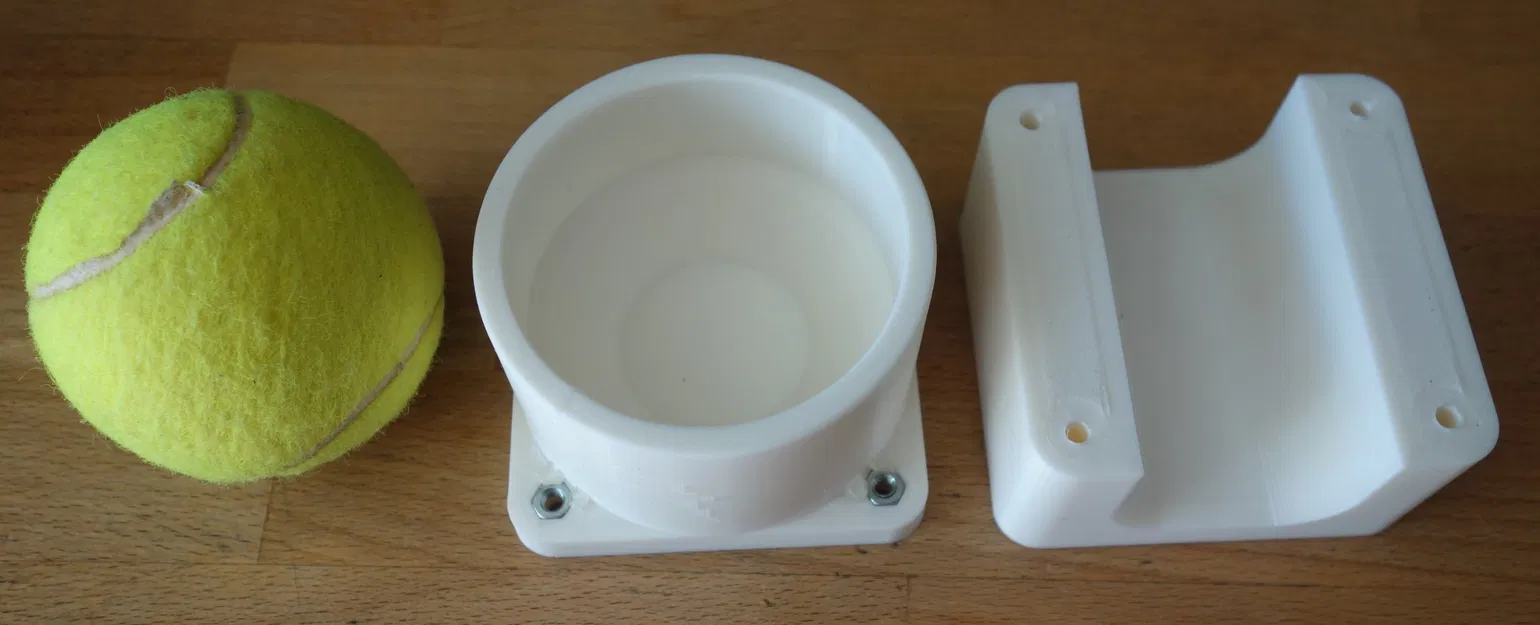 Giá đỡ con lăn massage bóng tennis gắn tường - Image 4