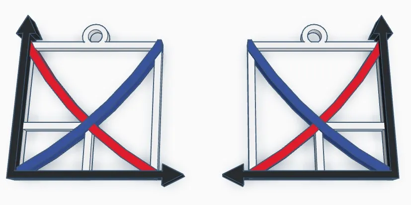 Bông tai biểu đồ cung-cầu nhiều màu sắc cho nhà kinh tế học - Image 1