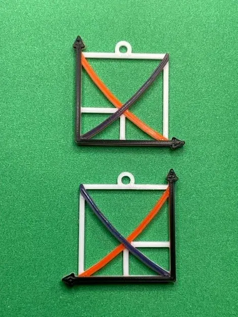 Bông tai biểu đồ cung-cầu nhiều màu sắc cho nhà kinh tế học - Image 2