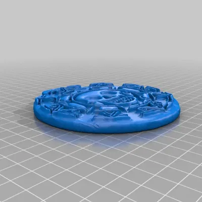 Móc khóa biểu tượng hải tặc vùng Caribbean