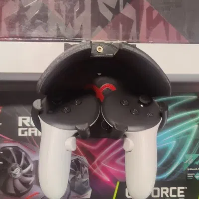 Giá treo tường cho Meta Quest 3 và tay cầm điều khiển