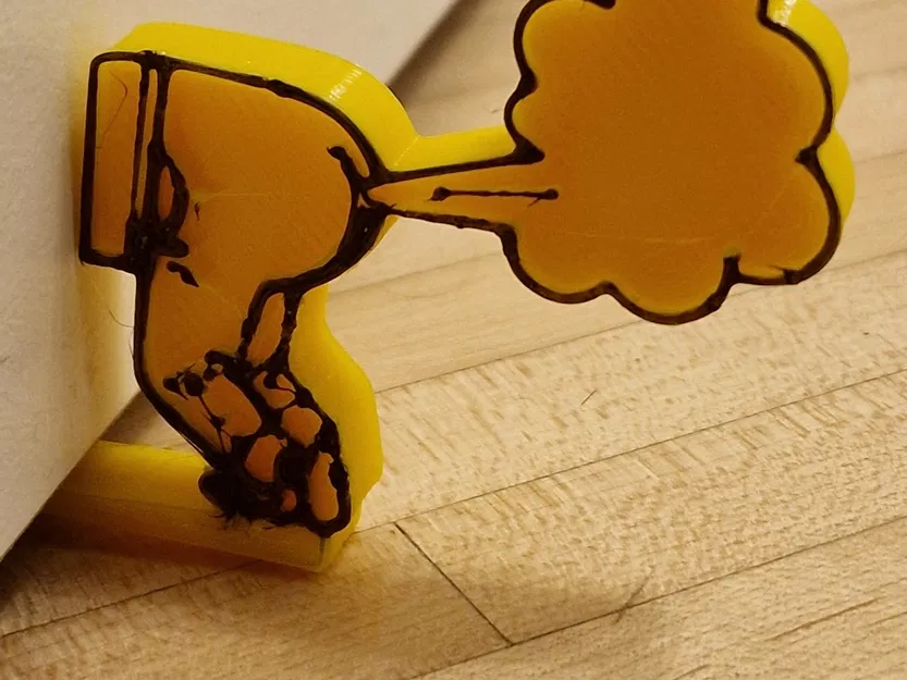 Cửa chặn mùi hôi in 3D nhanh chóng với PLA - Image 1