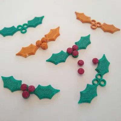 Vật trang trí Giáng Sinh hình cây nhựa và quả mọng