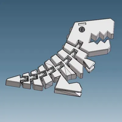 Mô hình khủng long Flexi Rex với liên kết mạnh mẽ