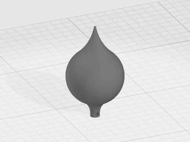 Quả cầu trang trí cây thông Giáng sinh in chế độ vase - Image 1