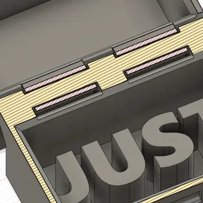 Hộp hài hước "just in case" với thiết kế in tại chỗ