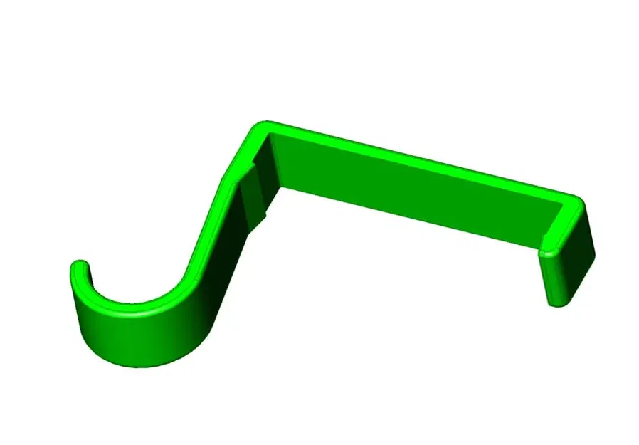 Giá đỡ cubicle Hayworth Compose cho nắp trên 10mm - Image 1