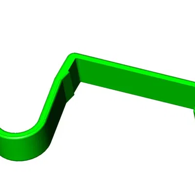 Giá đỡ cubicle Hayworth Compose cho nắp trên 10mm