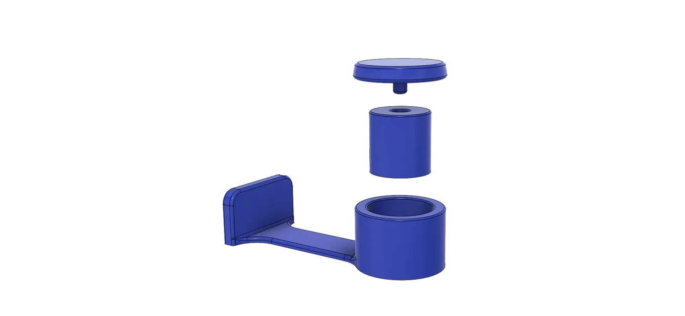 Bộ chặn cửa xoay chống va đập cho tường - Image 2