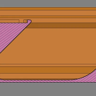 Khay Gridfinity 1x1x3 có nhãn và rãnh ngón tay