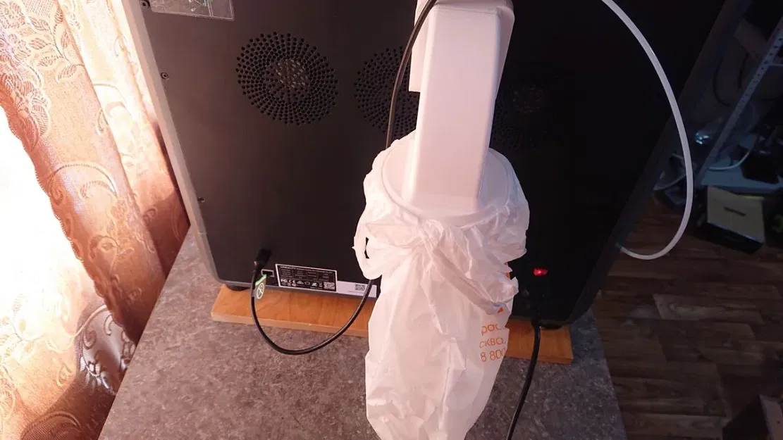 Dẫn chất thải nhựa vào túi cho Creality K2 Plus - Image 3