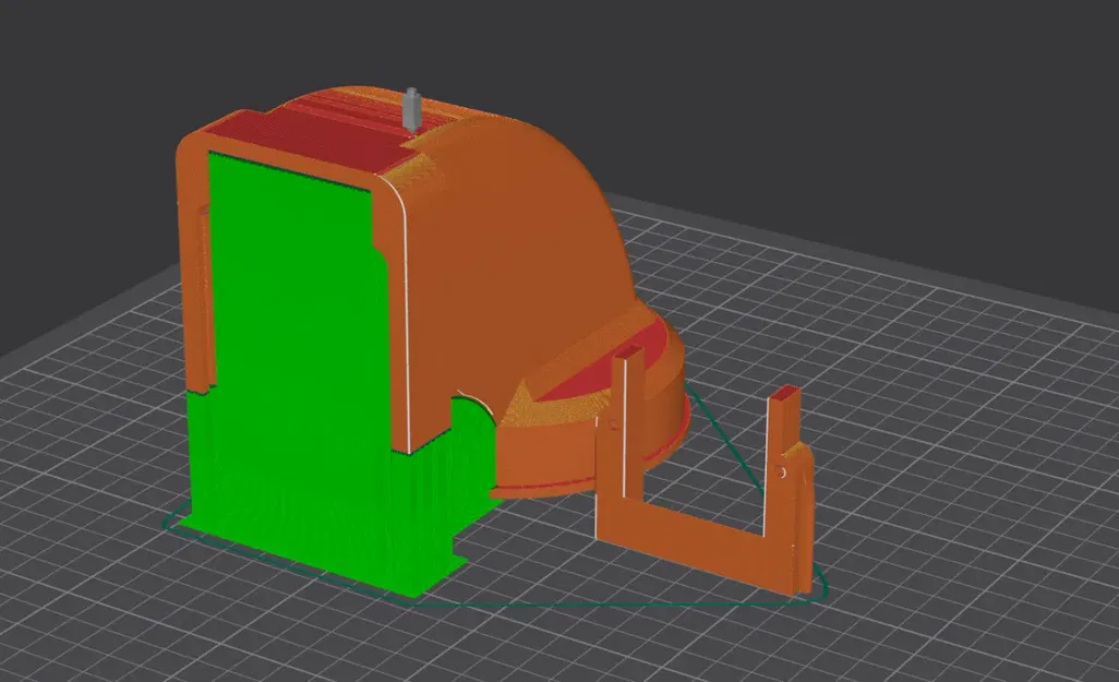 Dẫn chất thải nhựa vào túi cho Creality K2 Plus - Image 8