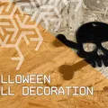 Trang trí tường Halloween - Đầu lâu - Thumbnail 1