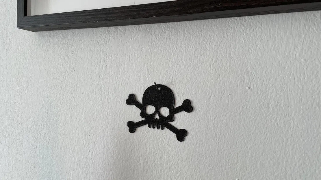 Trang trí tường Halloween - Đầu lâu - Image 4