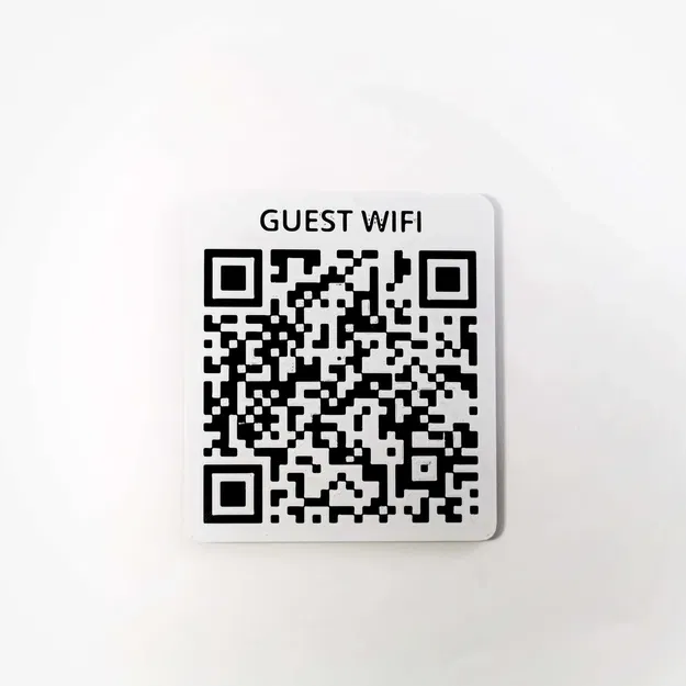 Mã QR Wifi Tùy Chỉnh với Hai Văn Bản - Image 1