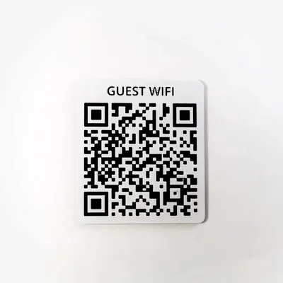 Mã QR Wifi Tùy Chỉnh với Hai Văn Bản