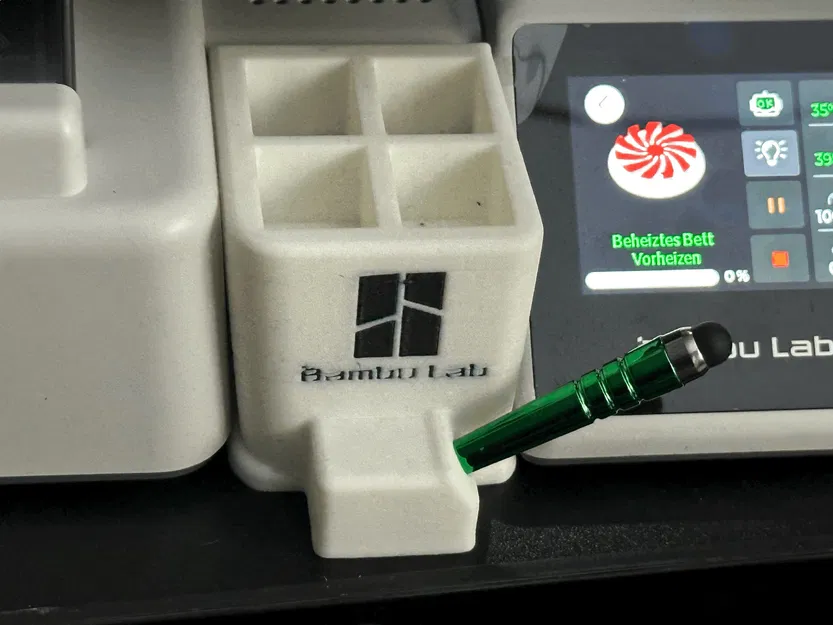 Bình chứa đầu phun chính xác với giá đỡ bút cho Bambulab A1mini - Image 3