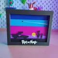 Bảng và logo Rick and Morty cho Shadow Box - Thumbnail 5