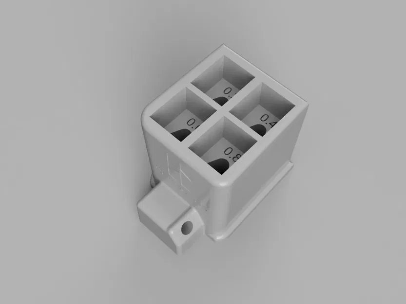 Bình chứa đầu phun chính xác với giá đỡ bút cho Bambulab A1mini - Image 8