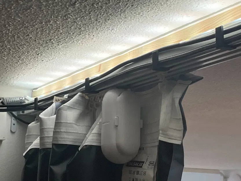 Kẹp cáp Vidga cho thanh rèm 3 chiều - Image 2