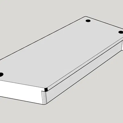 Vỏ bàn phím dao chọc bảo vệ cao 1mm