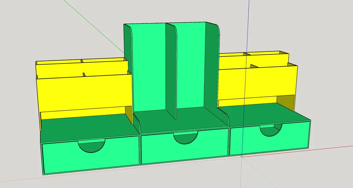 Giá đỡ tổ chức bàn làm việc ORGANIZZATORE GT101 - Image 1