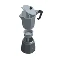 Moka Coffee Pot / Cafetera Italiana (Mô hình 3D in không cần support) - Thumbnail 3